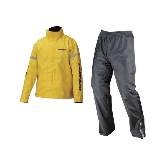 コミネ RK-543 STDレインウェア カラー イエロー サイズ WL KOMINE バイク