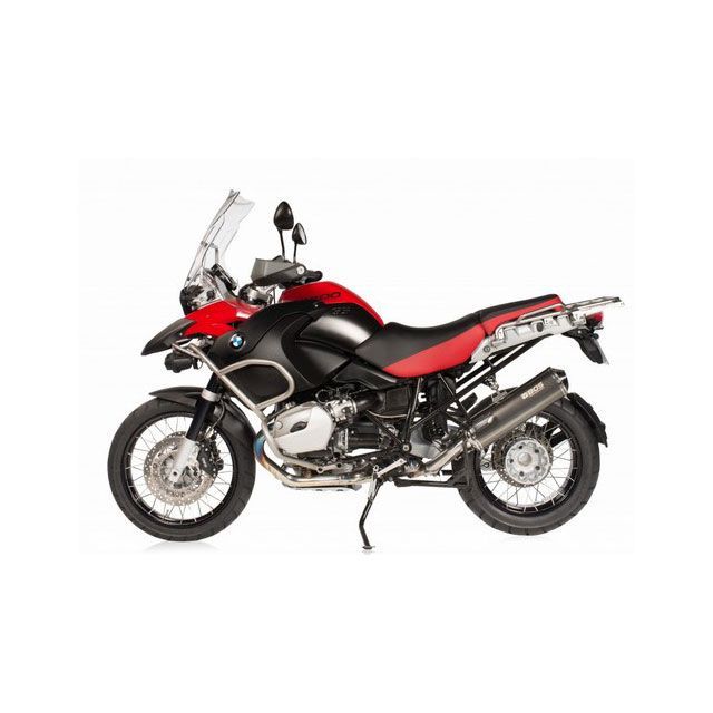 ボス R 1200 GS/Adventure エキゾースト オーバル 120CS カーボン スチール-スリップオン（EU圏公道走行認可eマーク付） …