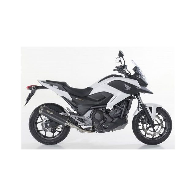 ボス NC 700/750 エキゾースト オーバル 120CS カーボン スチール-スリップオン（EU圏公道走行認可eマーク付） BOS