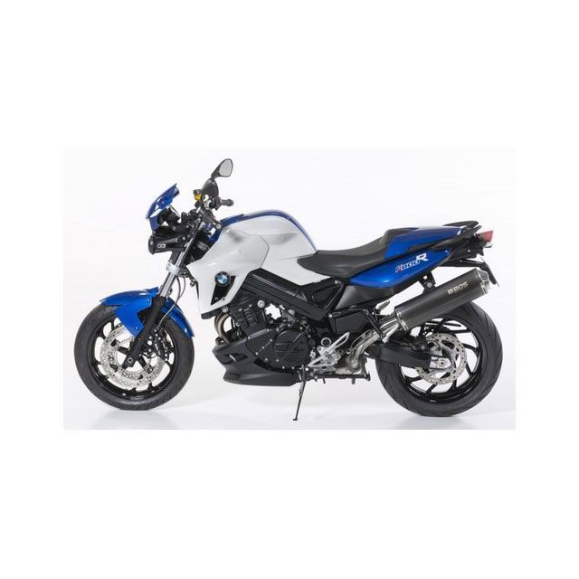 ボス F 800 GT F 800 R エキゾースト オーバル 120CS カーボン スチール-スリップオン（EU圏公道走行認可eマーク付） BOS