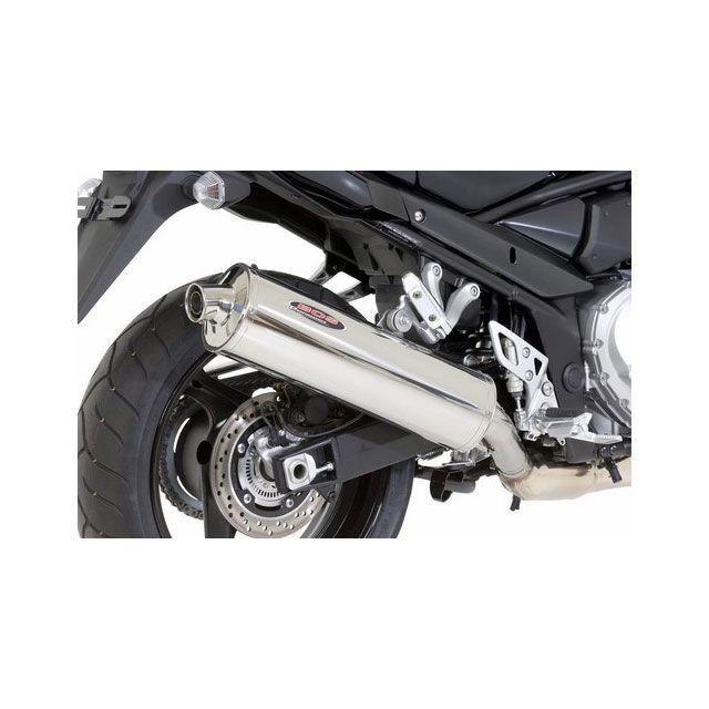 ボス GTR 1400 エキゾースト オーバル 120S ステンレス ポリッシュド-スリップオン（EU圏公道走行認可eマーク付） BOS