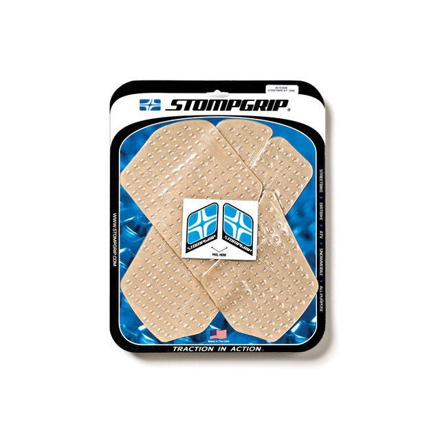ストンプグリップ トラクションパッド タンクキット VOLCANO（クリア） STOMP GRIP バイクの通販は 12,416円