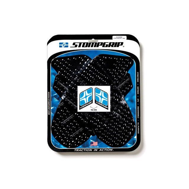 ストンプグリップ トラクションパッド タンクキット VOLCANO（ブラック） STOMP GRIP バイクの通販は