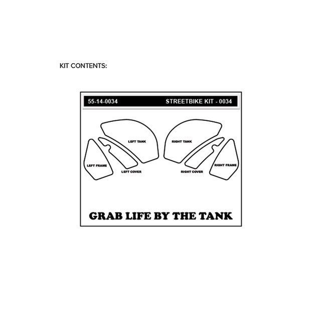 ストンプグリップ トラクションパッド タンクキット ICON（ブラック） STOMP GRIP