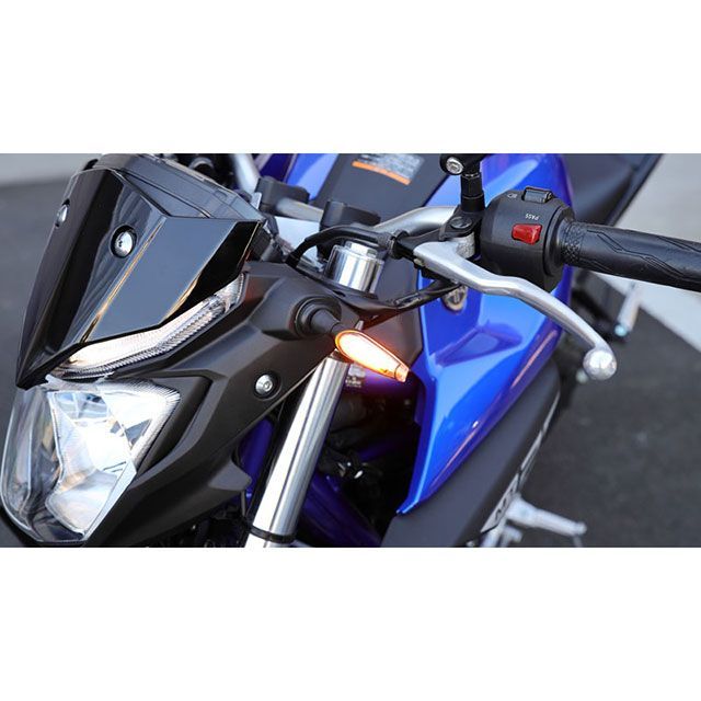 キジマ YZF-R25/MT25 YZF-R3/MT-03 ウインカーランプSET シーケンシャルTRウインカー LED KIJIMA バイクの通販は