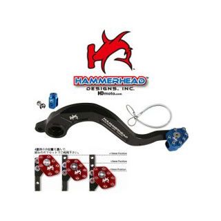 ハンマーヘッド ブレーキペダル ラージアルミティップ カラー シルバー