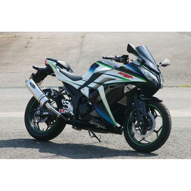 ノジマ Ninja250 Z250 GT-Middle S/O（Ti磨きテールパイプ） NOJIMAの 