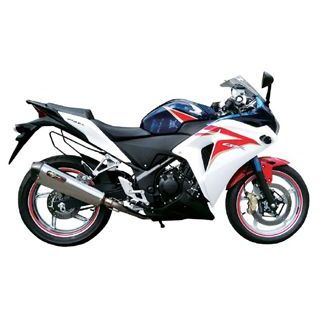 ノジマ CBR250R LOCK-ON フルエキゾースト 1-1（チタン） NOJIMA
