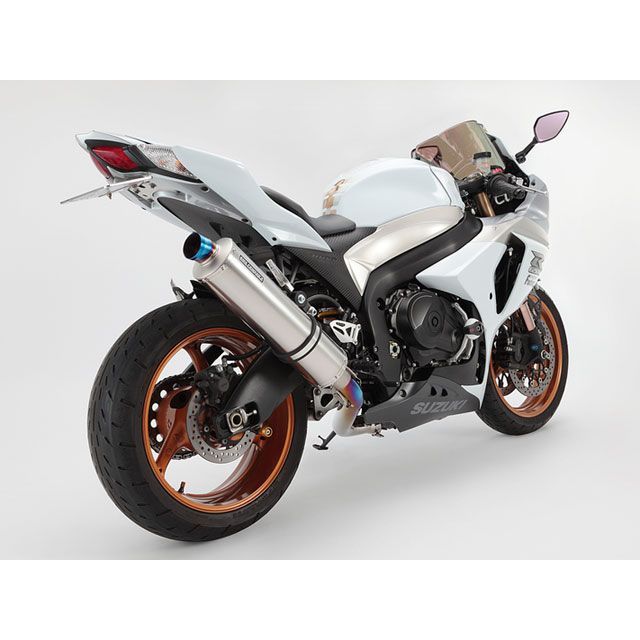 BMS GSX-R1000 ラウンド スリップオン サイレンサー チタンソリッド BMS RACING FACTORY