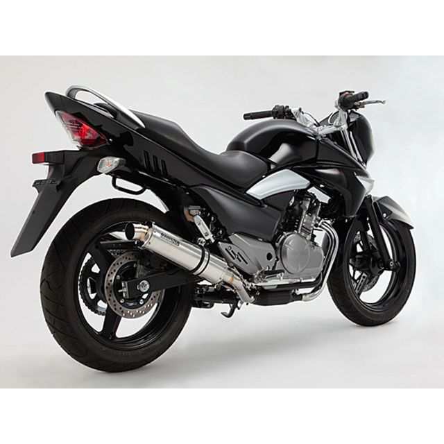 BMS GSR250 R-EVO・W（ダブル） スリップオン JMCA サイレンサー ステンレスポリッシュ BMS RACING FACTORY バ…