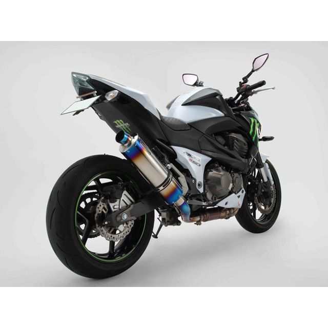 BMS Z800 R-EVO スリップオン JMCA サイレンサー ヒートチタン BMS RACING FACTORY バイク