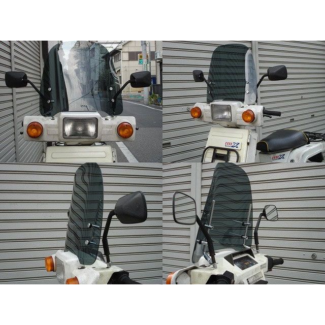 2本セット メーカー直送】スパンキーズ ジャイロX ジャイロX用ウインドウ