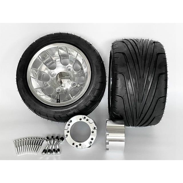 メーカー直送】スパンキーズ ジャイロ用10インチ 迫力中反り アルミ