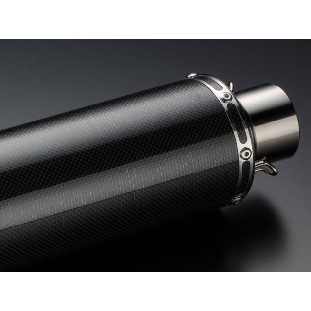 ビームス 汎用 汎用サイレンサー φ100×450mm（GPテール） サイレンサー カーボン 差込径 φ50.8 BEAMS バイク