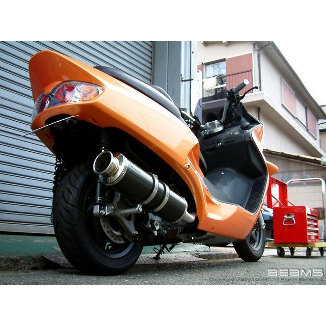 ビームス フォルツァ SS400 マフラー サイレンサー カーボンII