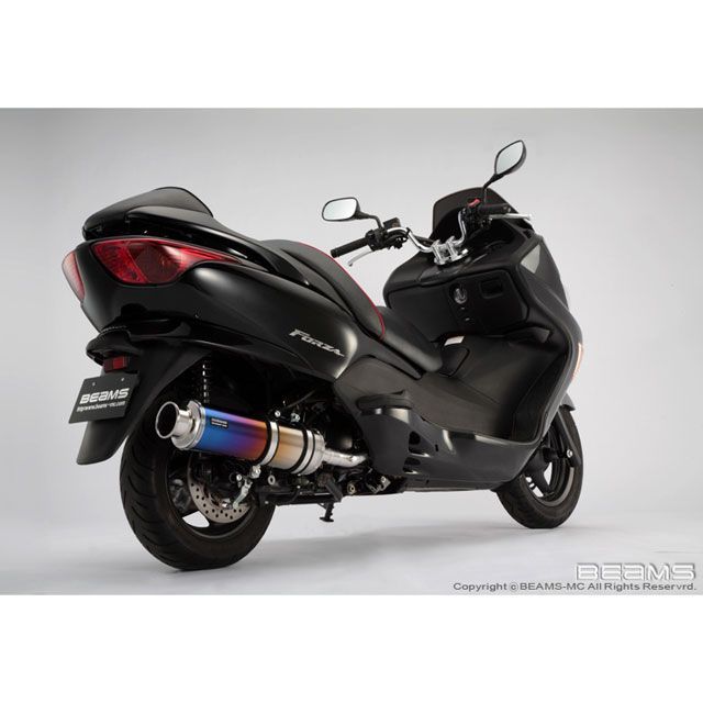 ホンダ　mf08 フォルツァ BEAMS ビームス マフラー SS400チタン 楽天市場】フォルツァ（FORZA）Z/X MF08 SS400チタンマフラー