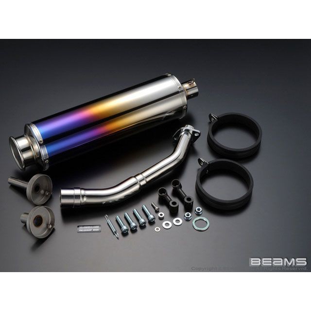 ビームス フュージョン SS400 マフラー サイレンサー チタン BEAMS バイク