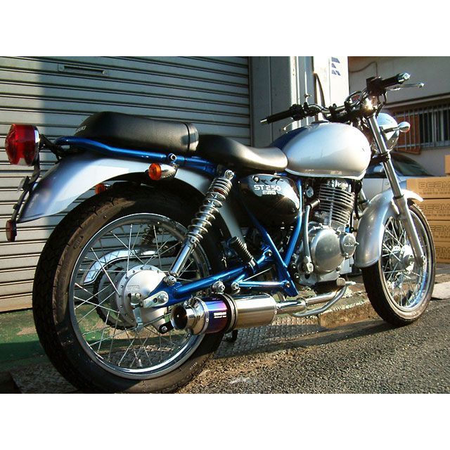 ビームス ST250 SS300 マフラー サイレンサー チタン BEAMSの通販はau