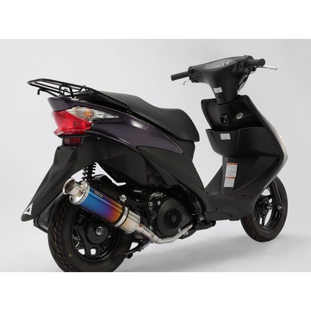 画像の3点セット ビームス ADDRESS V 125 S SS300 マフラー サイレンサー チタン BEAMS