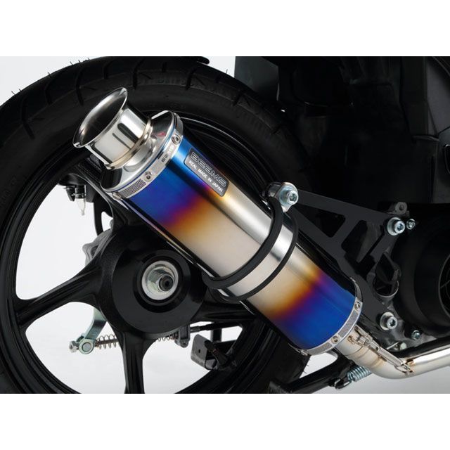 さく ビームス ADDRESS 110 SS300 SP（JMCA認定） マフラー サイレンサー