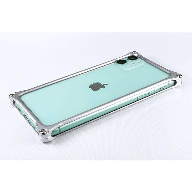 GILD design（mobile item） GI-425S ソリッドバンパー for iPhone11（シルバー） GILD design 日…