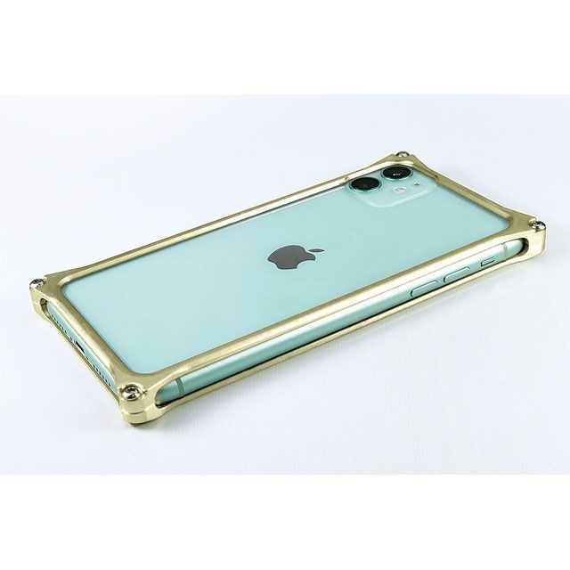 GILD design（mobile item） GI-425CG ソリッドバンパー for iPhone11（シャンパンゴールド） GILD de…