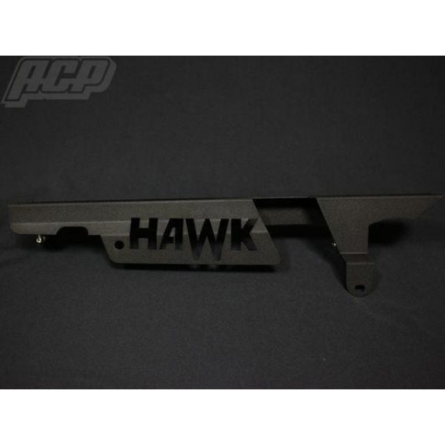 買い専門 CB400T ロゴ入り チヂミ塗装 チェーンケース 黒 結晶 リンクル