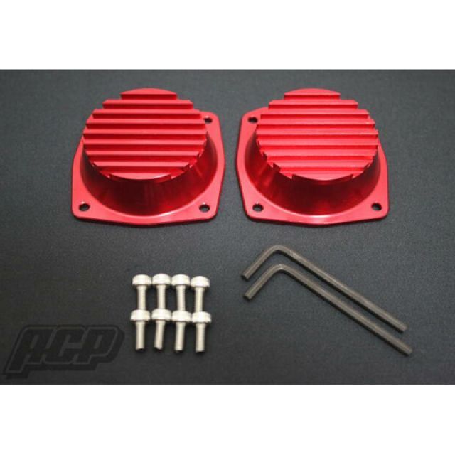 ACP CBX400F ビレット キャブレタートップ カバー 2個1セット カラー 