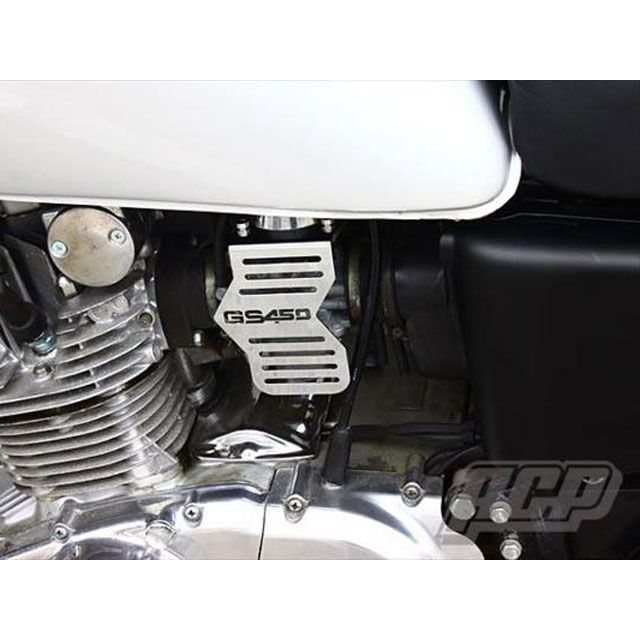 ACP GS400 GS400用 メッキキャブサイドカバー 仕様 GS450ロゴ