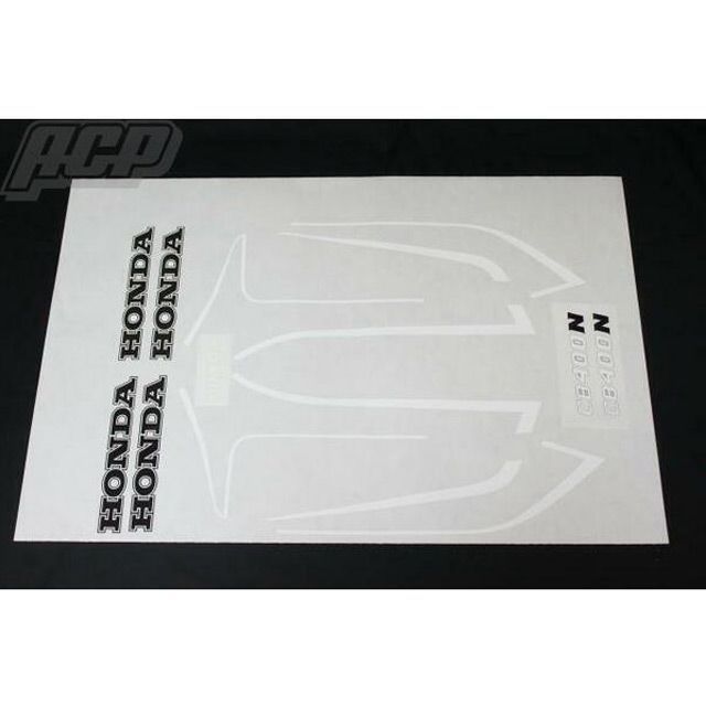 ACP CB400N用 750タイプ ラインステッカー カラー 黒/白用 ACP 日用品の通販は