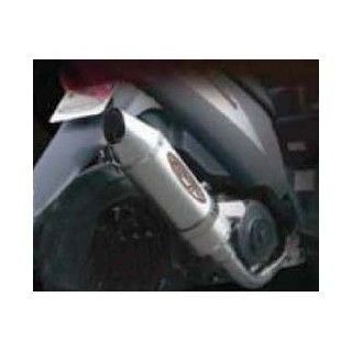 ベリアル アドレスV125 メタルHBスティンガー カラー ステンレス/シルバー BURIAL バイクの通販は