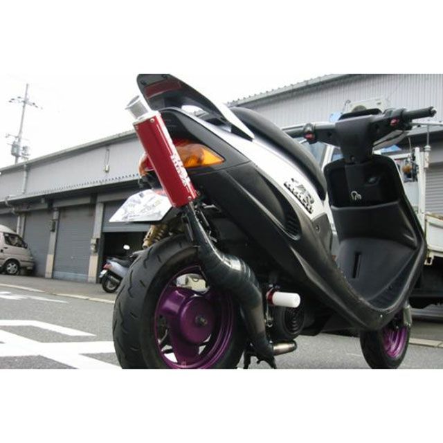 ベリアル JOG-ZR/アプリオII ブレイズチャンバー カラー レッド BURIAL