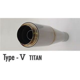 スーパーバイク 汎用 Type-Vチタン メガホンタイプ（インナー