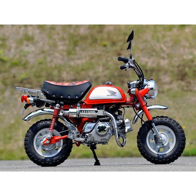 オーバーレーシング MONKEY（FI） ステン アップマフラー OVER RACING