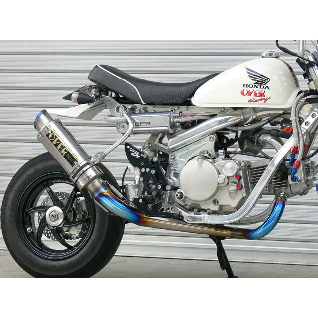オーバーレーシング MONKEY GP-PERFORMANCE フルチタン レーシングマフラー OVER RACING