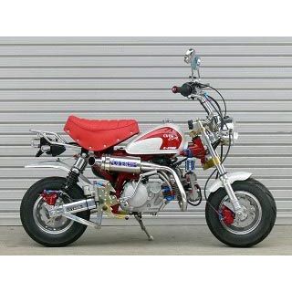 オーバーレーシング MONKEY ステンチタン アップマフラー キャブ車専用 OVER RACING_1