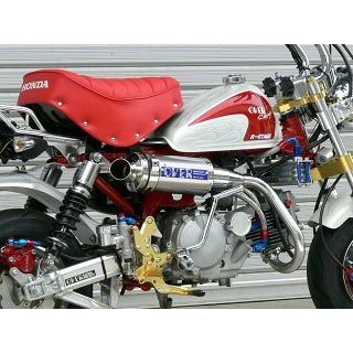 オーバーレーシング MONKEY ステンチタン アップマフラー キャブ車専用 OVER RACING_3