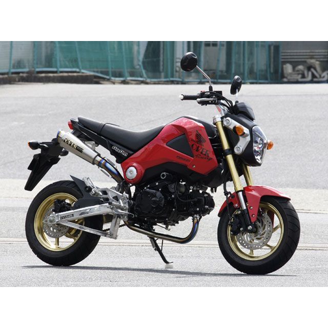 オーバーレーシング GROM GP-PERFORMANCE RS-R フルチタンマフラー