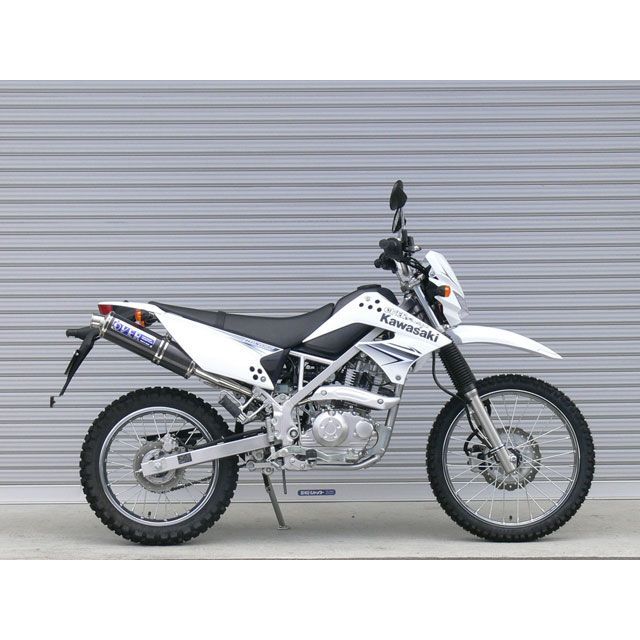 オーバーレーシング D-TRACKER125 KLX125 ステンカーボンマフラー OVER