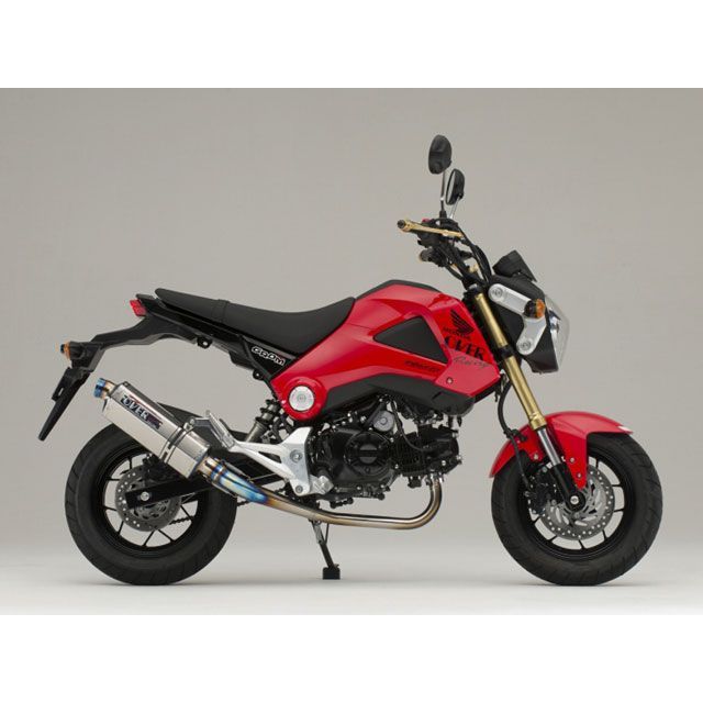 オーバーレーシング GROM TT-Formula フルチタンマフラー OVER RACING