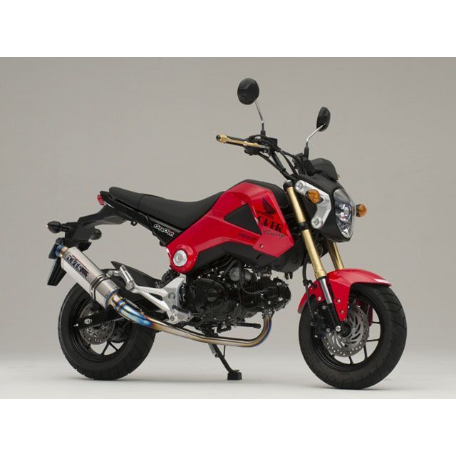 オーバーレーシング GROM TT-Formula フルチタンマフラー OVER RACING_1