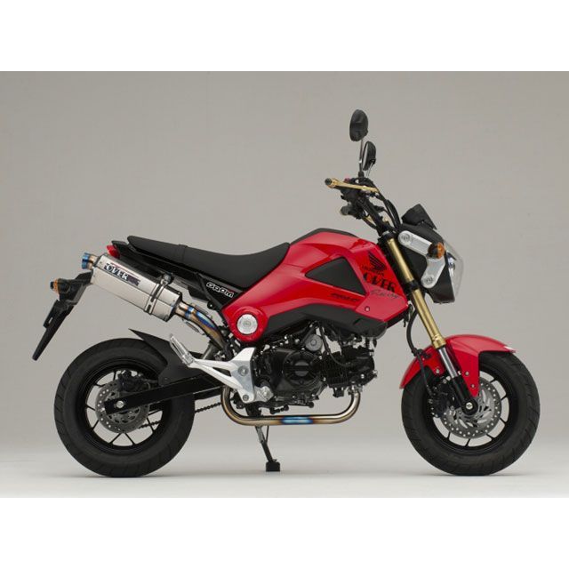オーバーレーシング GROM TT-Formula フルチタンマフラー アップタイプ