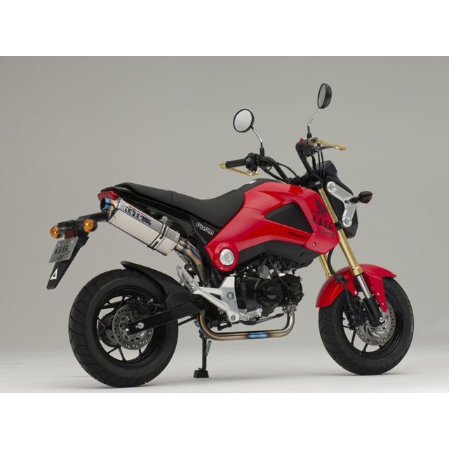 オーバーレーシング GROM TT-Formula フルチタンマフラー アップタイプ