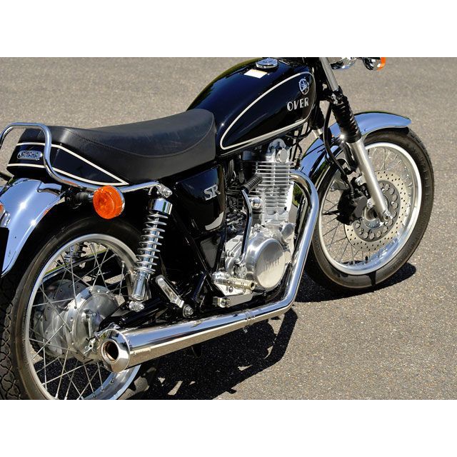 オーバーレーシング SR400（FI） SSメガホンマフラー OVER RACINGの