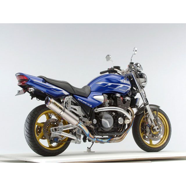 オーバーレーシング XJR1300 GP-PERFORMANCE フルチタンマフラー OVER