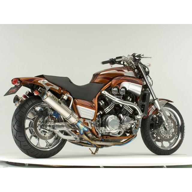 オーバーレーシング V-MAX1200 GP-PERFORMANCE フルチタンマフラー