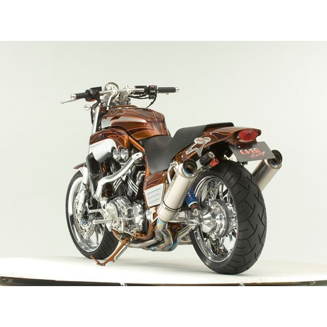 オーバーレーシング V-MAX1200 GP-PERFORMANCE フルチタンマフラー