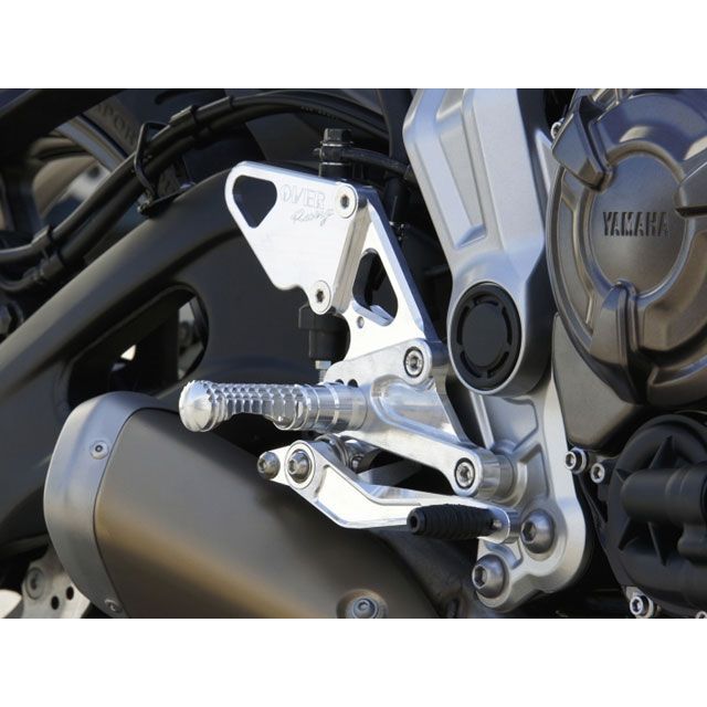 オーバーレーシング MT-07 バックステップ 4ポジション カラー 