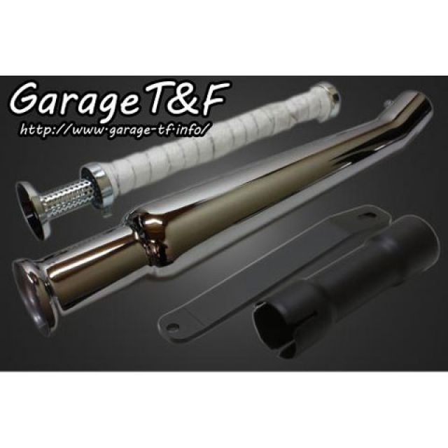 ガレージT&F 250TR アップトランペットマフラー スリップオンタイプ