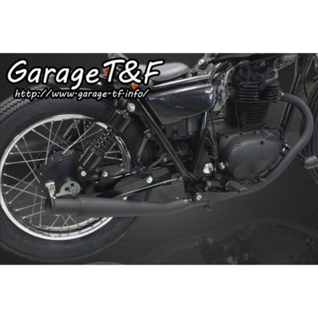 garage t&f 250tr アップトランペットスリップオンマフラー ガレージT&F 250TR アップトランペットマフラー スリップオン